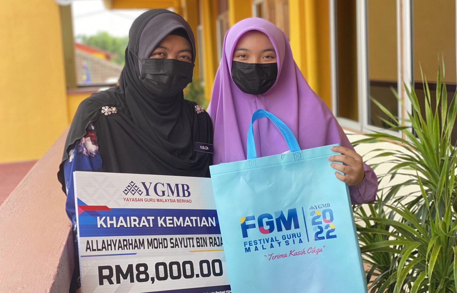 WARIS TERIMA KHAIRAT KEMATIAN AS16 YGMB DI BACHOK, KELANTAN