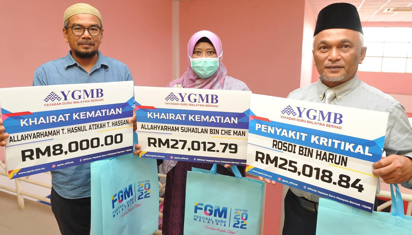 GURU TERKEJUT TERIMA KHAIRAT KEMATIAN SUAMI BERJUMLAH LEBIH RM27,000