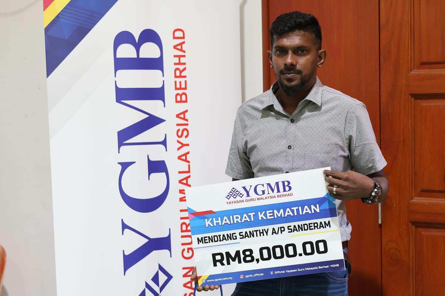 IBU TUNGGAL MENINGGAL, ANAK TERIMA RM8,000