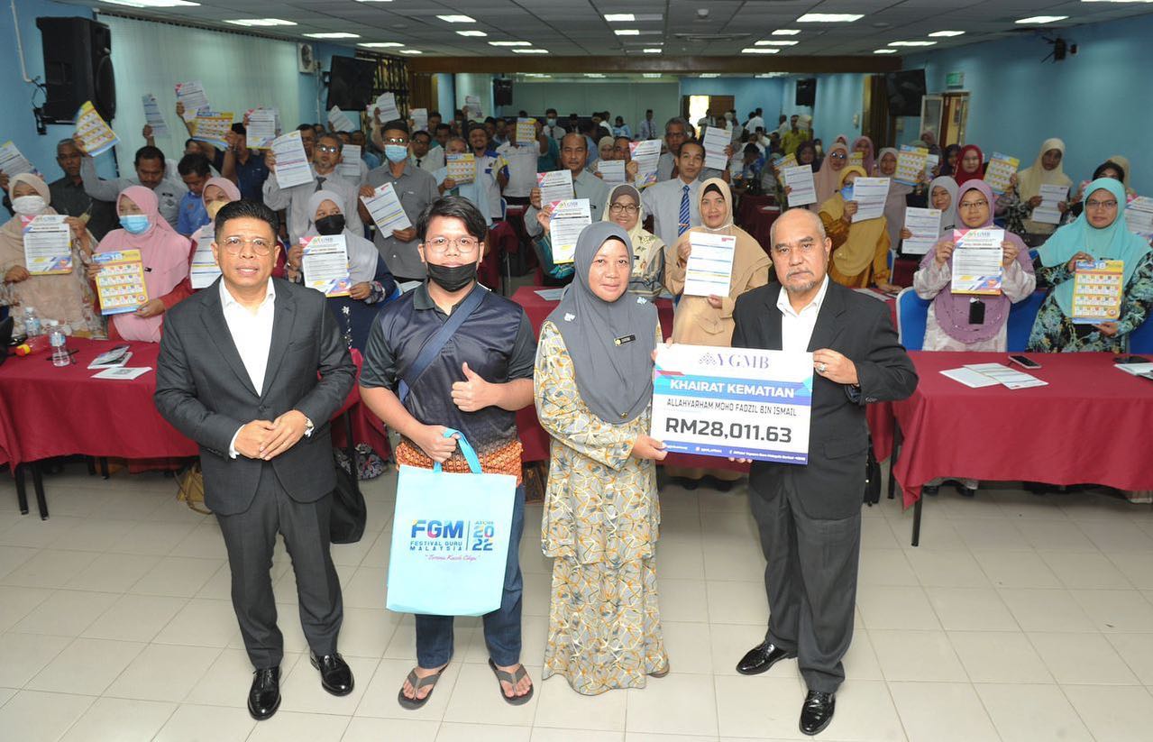 PENGETUA MENINGGAL KETIKA BERUCAP TERIMA KHAIRAT YGMB RM27,000