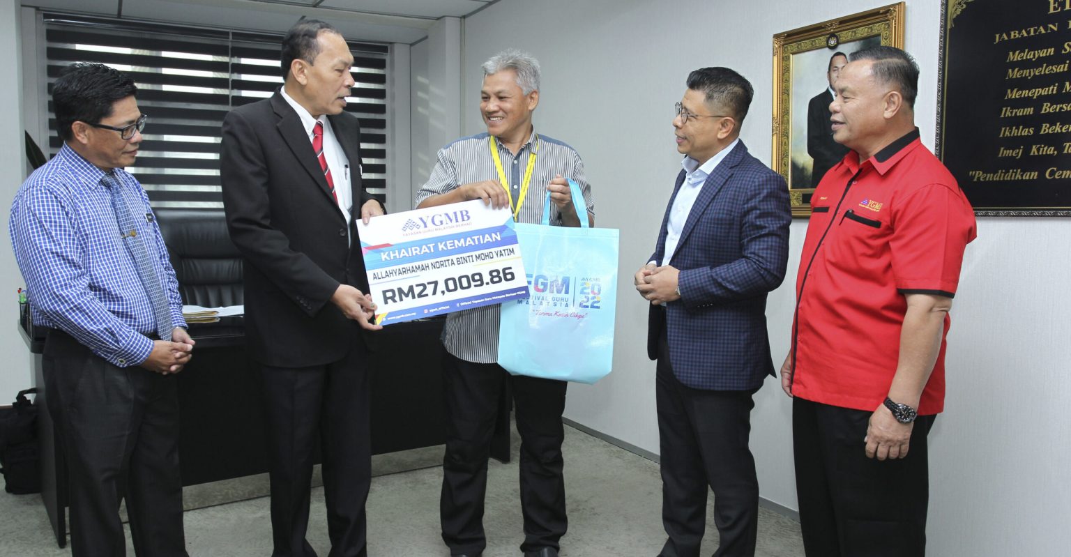 YGMB BANTU GURU TERJEJAS BANJIR