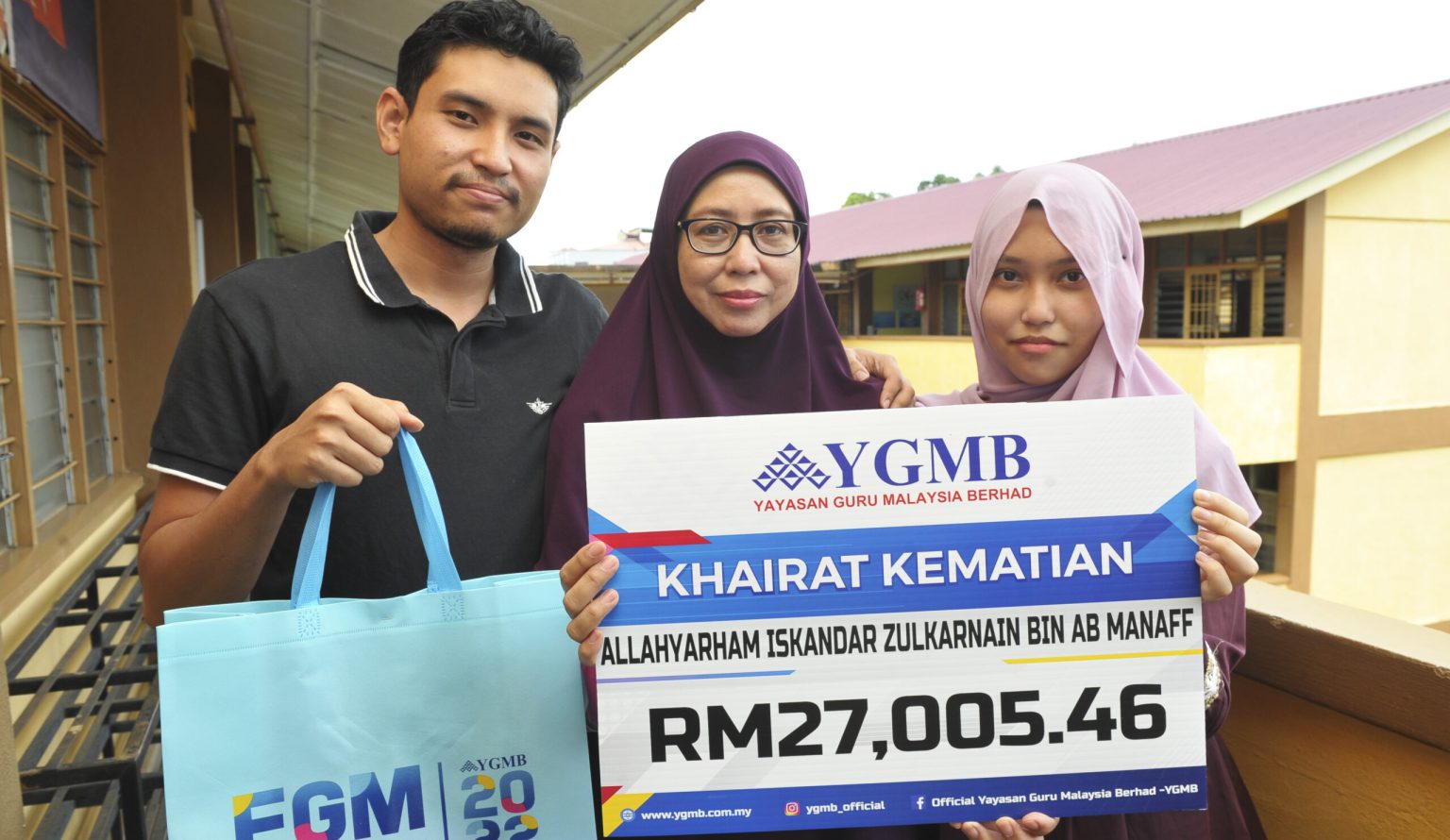 HASRAT TUNAI HAJI BERSAMA TIDAK KESAMPAIAN, ISTERI REDA CIKGU ISKANDAR DIJEMPUT ILAHI