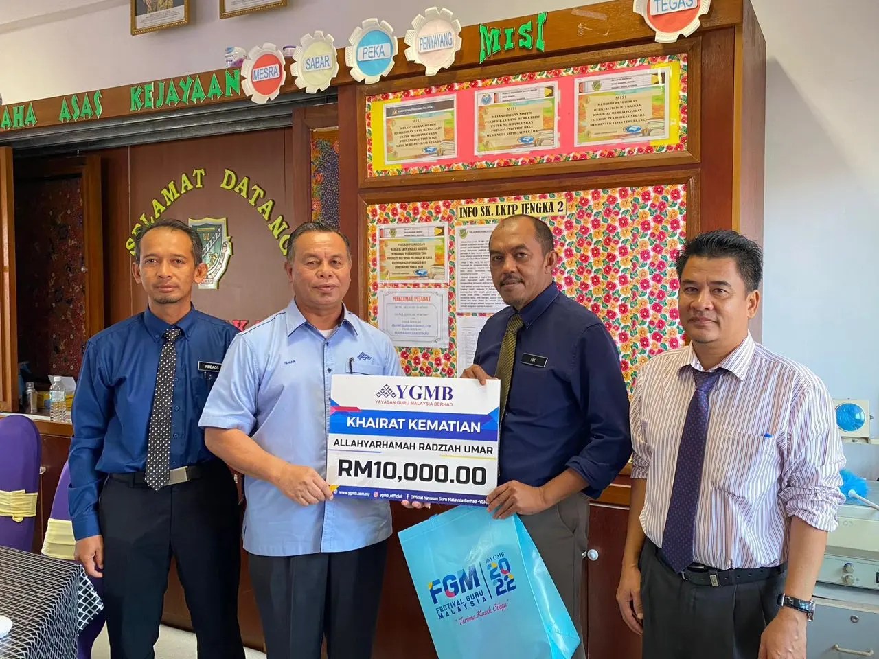 YGMB SERAH DUA KHAIRAT KEMATIAN KEPADA WARIS AHLI SKIM 16