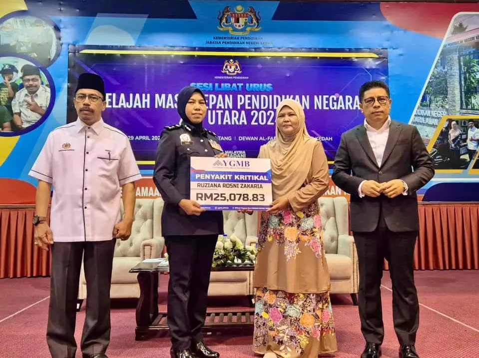 GURU HIDAP DUA JENIS KANSER HARAP YGMB TERUS KOMITED JAGA KEBAJIKAN WARGA PENDIDIK SENASIB DENGANNYA