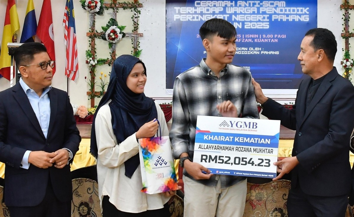 ANAK TERIMA KHAIRAT KEMATIAN IBU