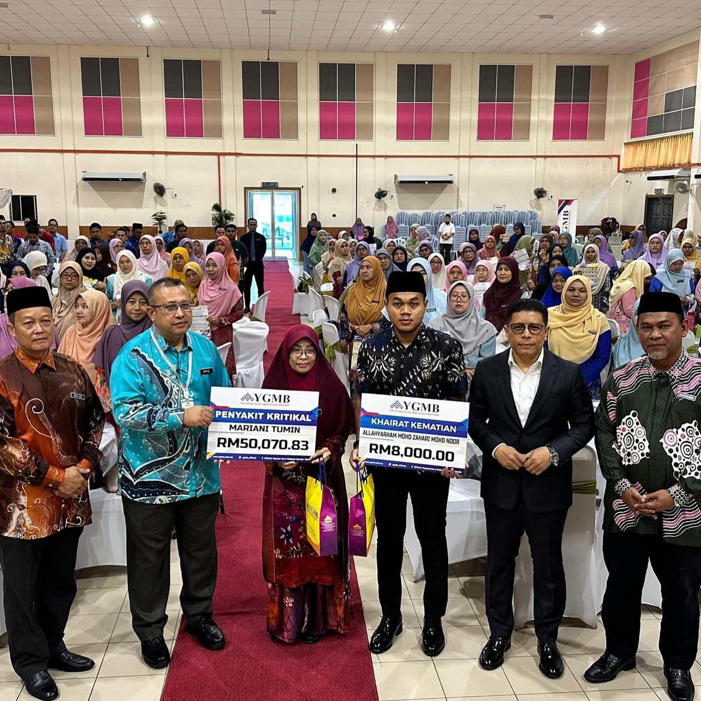 DARI KESAKITAN KEPADA HARAPAN: GURU TERIMA SOKONGAN YGMB DALAM PERJUANGAN MELAWAN KANSER