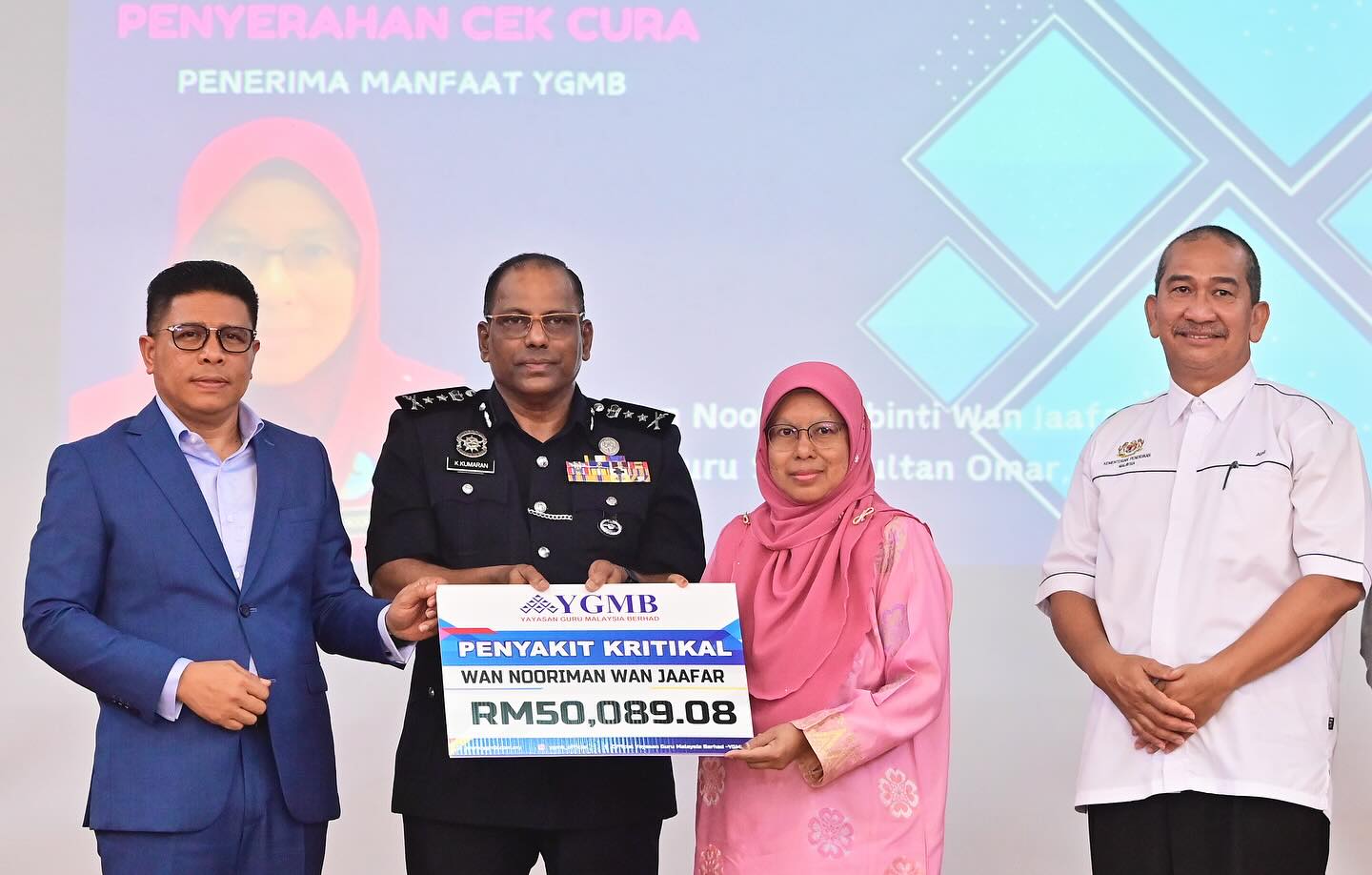 DUA MANFAAT PENYAKIT KRITIKAL, SATU KHAIRAT KEMATIAN DISAMPAIKAN KEPADA WARIS DAN AHLI DI TERENGGANU