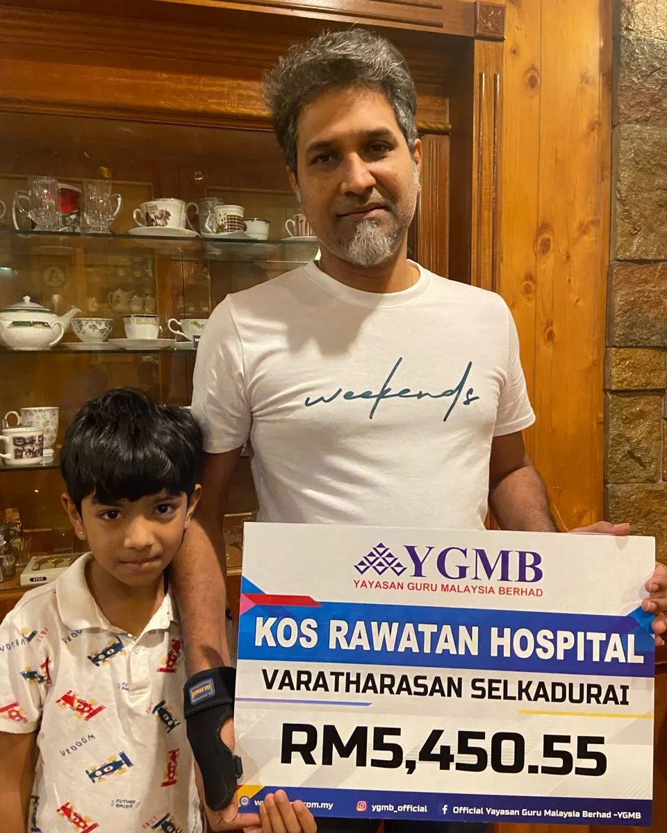GURU DILANGGAR MOTOR PATAH IBU JARI TANGAN TERIMA RM5,000